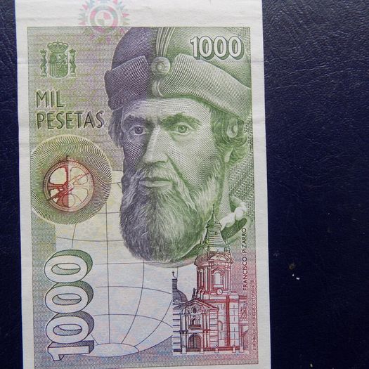 Spain 1992.1000 Pesetas.Good Very Fine Condition.