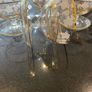 Rare  and fabulous Set of six vintage mid century sherbet glasses Image 7