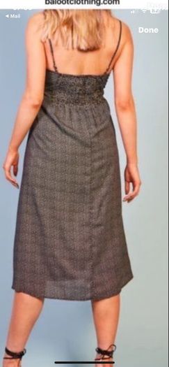 dress black dress size medium Bnwt baloot brand