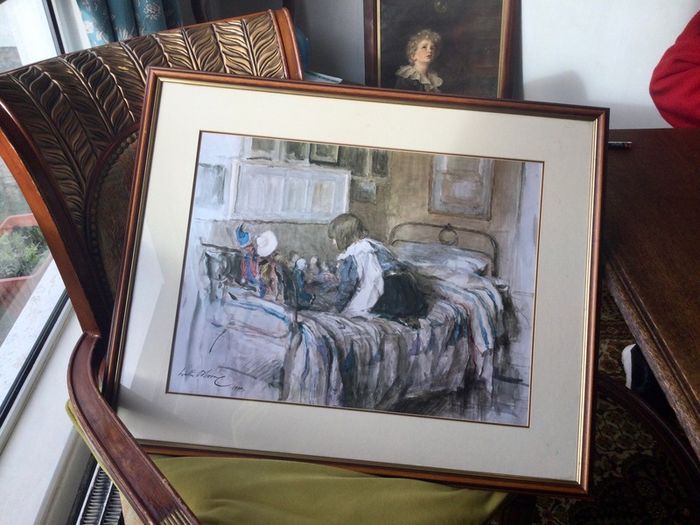Framed Print "The Dolls School"