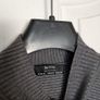 Bershka Grey High Neck Sweater Jumper Size XS Image 3