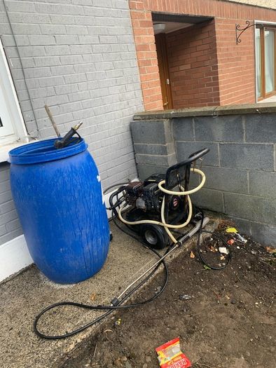 power washer all the parts including new hose