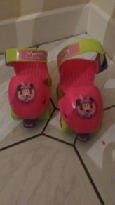 Adjustable  Minnie Mouse Beginner Rollerskates
