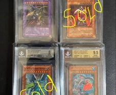 Beckett BGS Graded Yu-Gi-Oh! Cards - Set of 2