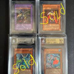 Beckett BGS Graded Yu-Gi-Oh! Cards - Set of 2
