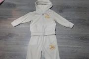 cream juicy couture tracksuit