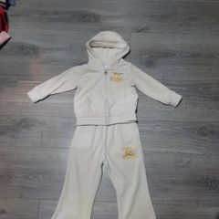 cream juicy couture tracksuit