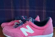 New Balance 410 red 4 37 canvas shoe laced light