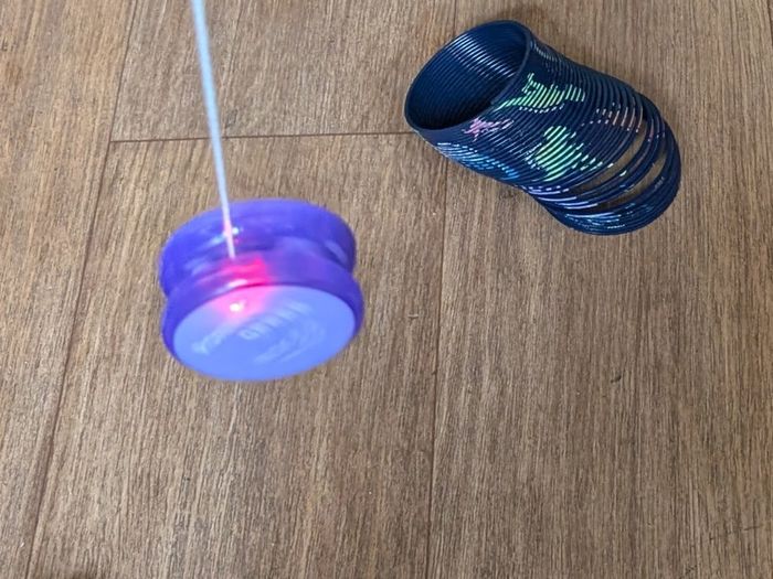 Dinosaur themed Slinky and YoYo