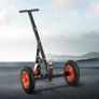 Heavy Duty Trailer Dolly 1000lbs  Carbon Steel Trailer Mover with 2 inch Ball, 14 inch Pneumatic Tires, Portable Tow Dolly for Moving RV Trailer Image 6