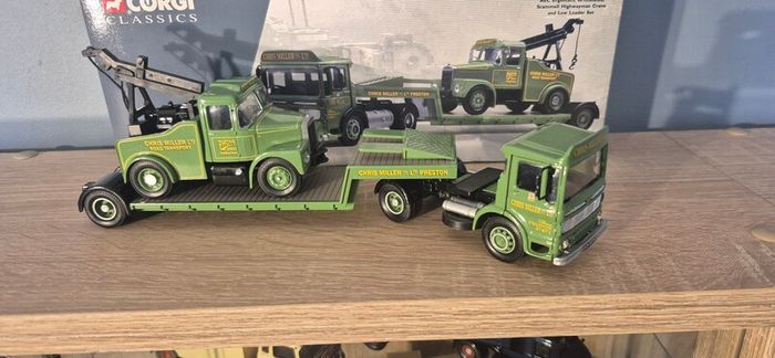 Corgi 1/50 Trucks with Low Loaders