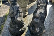 Garden gnomes stone ornaments