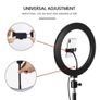 29412 10" LED Selfie Ring Light Dimmable Lighting Kit Phone Stand Image 4