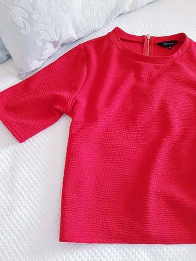 Red New Look Top - Size 14