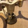 Antique Heavy cast iron scale with brass weights Image 5
