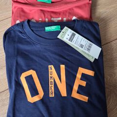 long sleeve 2 t- shirts, UCBenetton, size, 140cm