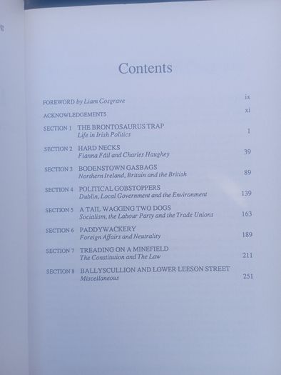 Irish Politics Speeches by John Kelly,  TD