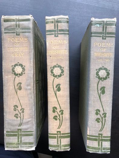 Edwardian Wordsworth, Goldsmith and Gray volumes
