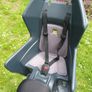 Bicycle rear frame-mounted child seat Image 2