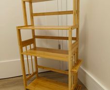 Bamboo 4 Tier Storage Shelf