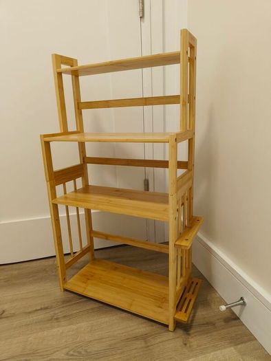 Bamboo 4 Tier Storage Shelf