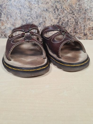 Womens Vintage Dr Martens 3a81 Butterfly  Sandals Peanut Sandals Brown Leather Size Uk 6 Eu 39