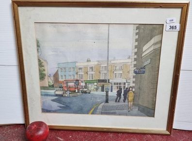 Vintage London Watercolour