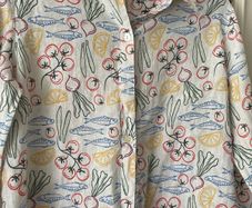 Linen blouse size medium