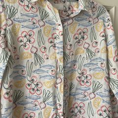 Linen blouse size medium