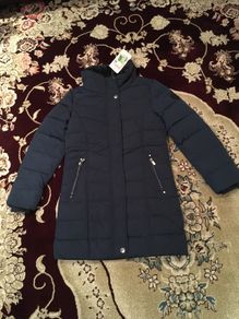 Beautiful Girl's Down Coat size-6-7 years, 128 cm,