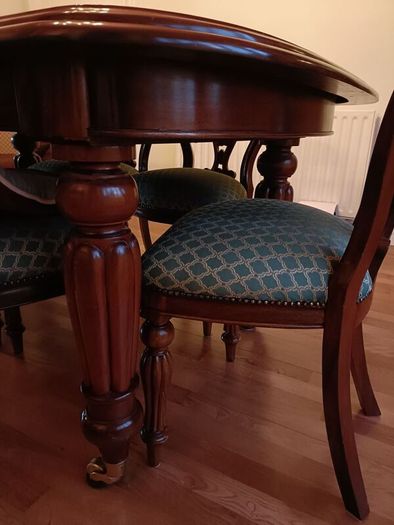 Solid Mahogany Dining Table Only