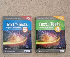 Text and Tests 4 and 5 Leaving Cert Maths