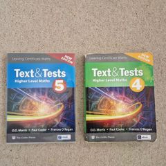Text and Tests 4 and 5 Leaving Cert Maths