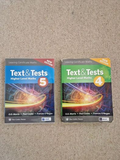 Text and Tests 4 and 5 Leaving Cert Maths