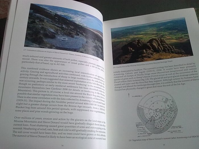 The archaeology of Slieve Donard N. Ireland Co. Down