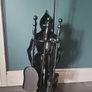 Free fireplace cleaner set with armor knight stand Image 2