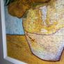 Van Gogh Sunflowers Puzzle Art with Wooden Frame Image 3