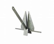 New unused Galvanised Anchors, 4, 6 kg