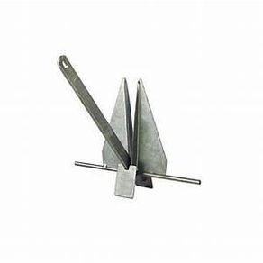 New unused Galvanised Anchors, 4, 6 kg