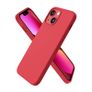 Liquid Silicone Shockproof Case For iPhone 13 Mini Luxury Soft Phone Cover Red New - FHT5IP13MLK Image 6