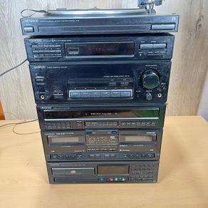 Vintage Kenwood Compact Disc Stereo System RXD-24 - no speakers or remote - READ