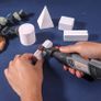 Rotary Tool, Cordless Rotary Tool 4V Power Potable Grinder with 31 Accessories and USB Cable for Recharging, Perfect for DIY Creation and Light Duty Image 3