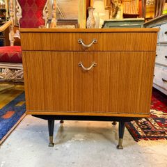 Mid-Century Italian Teak Commode
