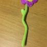 Flower curtains holder Image 2
