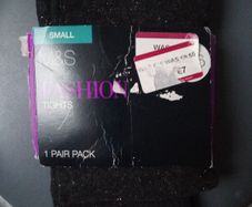 Bnwt 1pair Grey Mix Tights Small