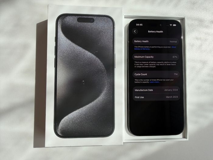 iPhone 15Pro (128GB)