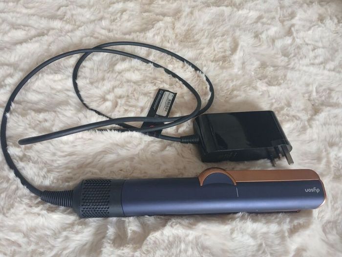 hairDyson Airstrait dryer and straightener (Prussian blue/Rich copper)