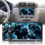 7 Inch Touch Screen Bluetooth Double Din Car Stereo with Backup Camera Support FM Radio Image 3