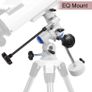 Telescopes for Adults, 70mm Aperture and 700mm Focal Length Professional Astronomy Refractor Telescope for Kids and Beginners - with EQ Mount, 2 Plossl Eyepieces and Smartphone Adapter (FREE POSTAGE) Image 3