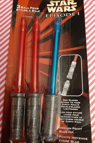 star wars lightsaber pens1999 collectable pens